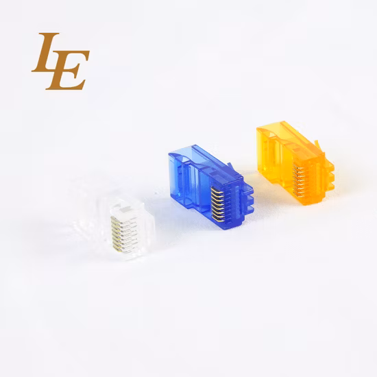 Le High Quality CAT6 UTP RJ45 Connector 8p8c Modular Plug