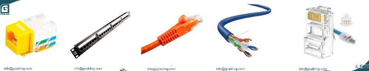 Gcabling 1m 2m 3m 5m Shielded SFTP Patch Cord Cat. 6A Cat7 Jumper Cable Ethernet LAN Patch Cord