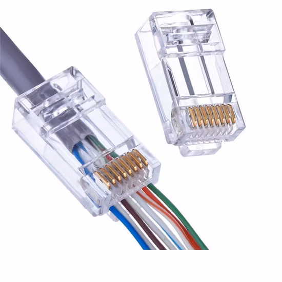 Optical Fiber Cat5e Modular Plug