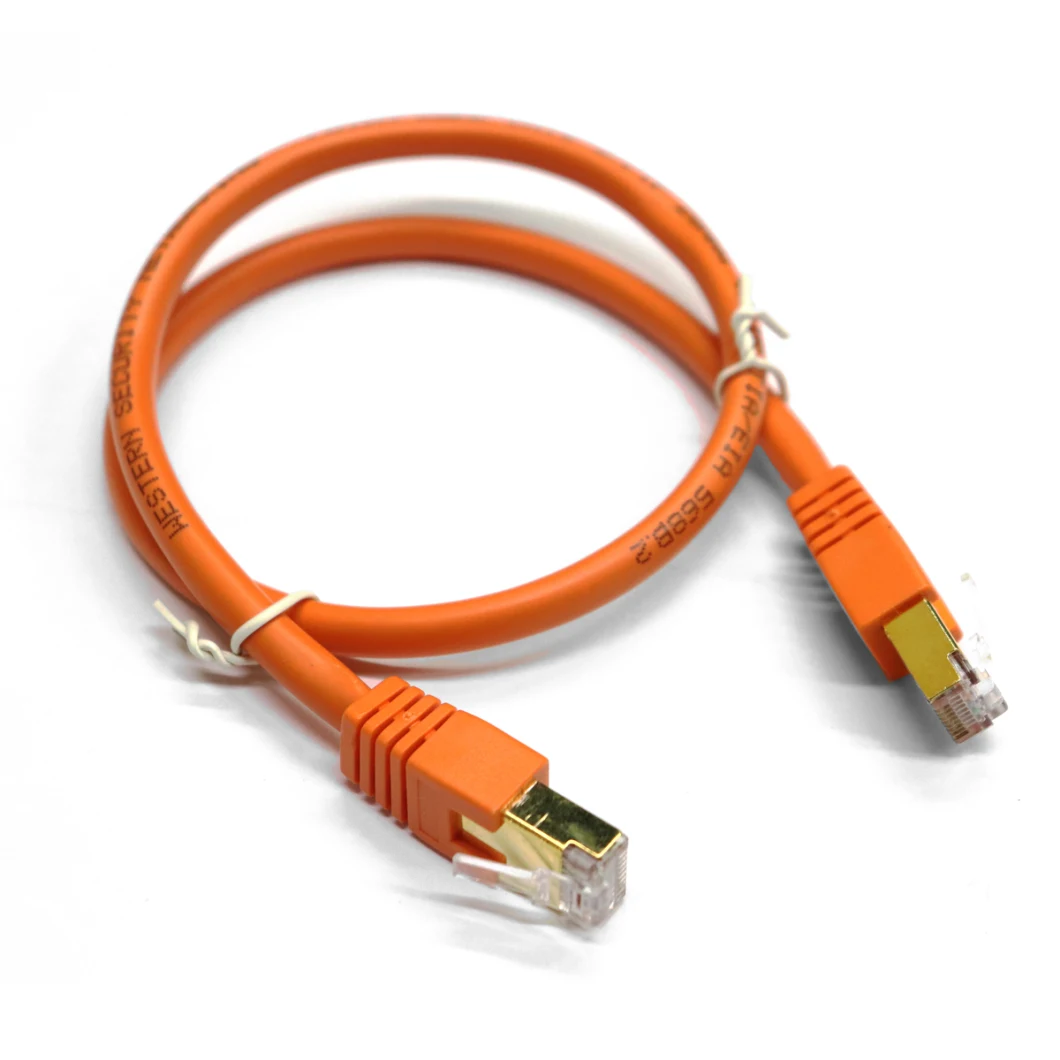 0.5mm 0.55mm 0.56mm 0.57mm Customization CAT6 Cat7 Network Patch Cord