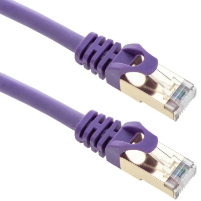 40Gbps データ通信用 0.5m Cat8 RJ45 S/FTP ネットワーク パッチ ケーブル