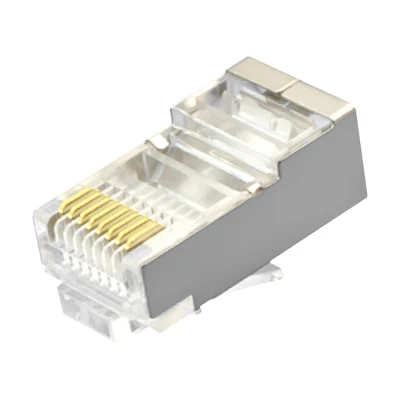 ネットワーク コネクタ CAT.5E RJ45 8P8C モジュラー プラグ シールド (FTP) メタル