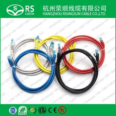 Cat5e UTP RJ45 AWG26 LSZH ネットワーク パッチ ケーブル