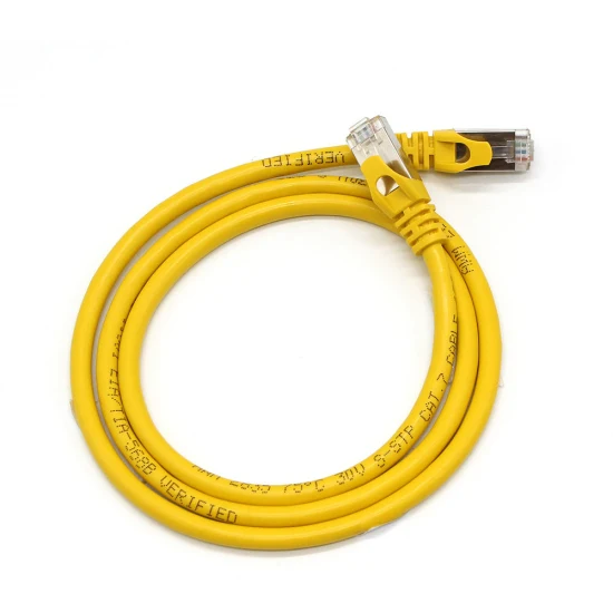 Cavo パッチ Blauer Stecker CAT6A Cat7 Cat8 26AWG PVC SFTP 0,5 m/1 m/2 m/3 m、5 m、10 m、15 m