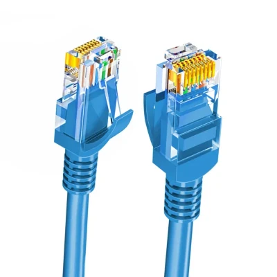 中国ラウンド/フラット イーサネット ネットワーク ケーブル Cat5e CAT6 RJ45 ネットワーク ケーブル 1 メートル、2 メートル、3 メートル、5 メートルのパッチコード価格