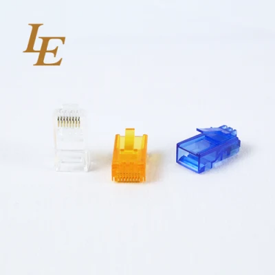 高品質の RJ45 Cat5e CAT6 RJ45 UTP 8p8c モジュラー プラグ