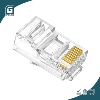 Gcabling ネットワーク プラグ CAT6 CAT6A RJ45 Unshield 8p8c UTP RJ45 CAT6 CAT6A Cat5e イーサネット モジュラー プラグ