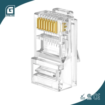 Gcabling 8p8c UTP CAT6 CAT6A Cat5e RJ45 ネットワーク コネクタ モジュラー RJ45 イーサネット コネクタ