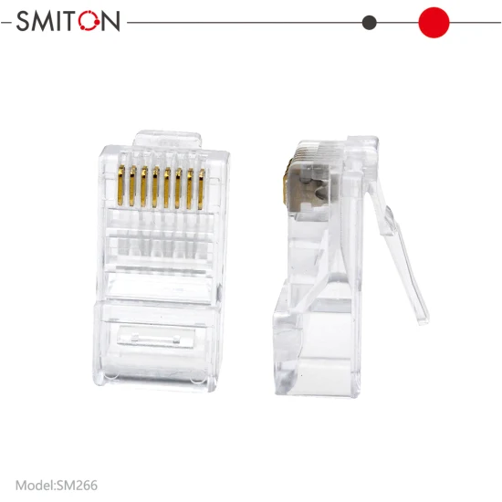 RJ45 UTP コネクタ Cat 6 Cat5 モジュラー コネクタ Cat5e CAT6 RJ45 8p8c イーサネット コネクタ