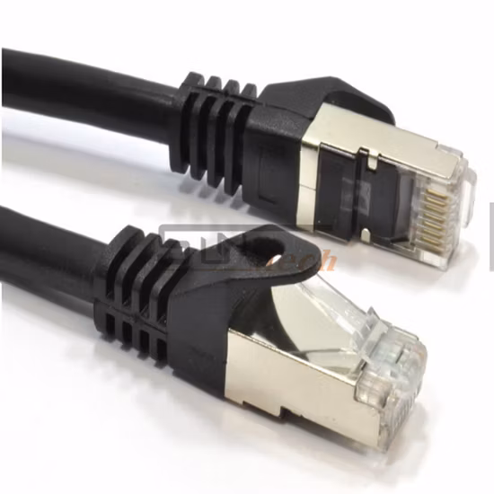 中国工場 Cat5e CAT6 CAT6A CAT8 PVC LSZH イーサネット ネットワーク パッチ ケーブル