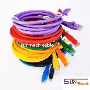 Cat5 Cat5e CAT6 CAT6A 用パッチケーブル